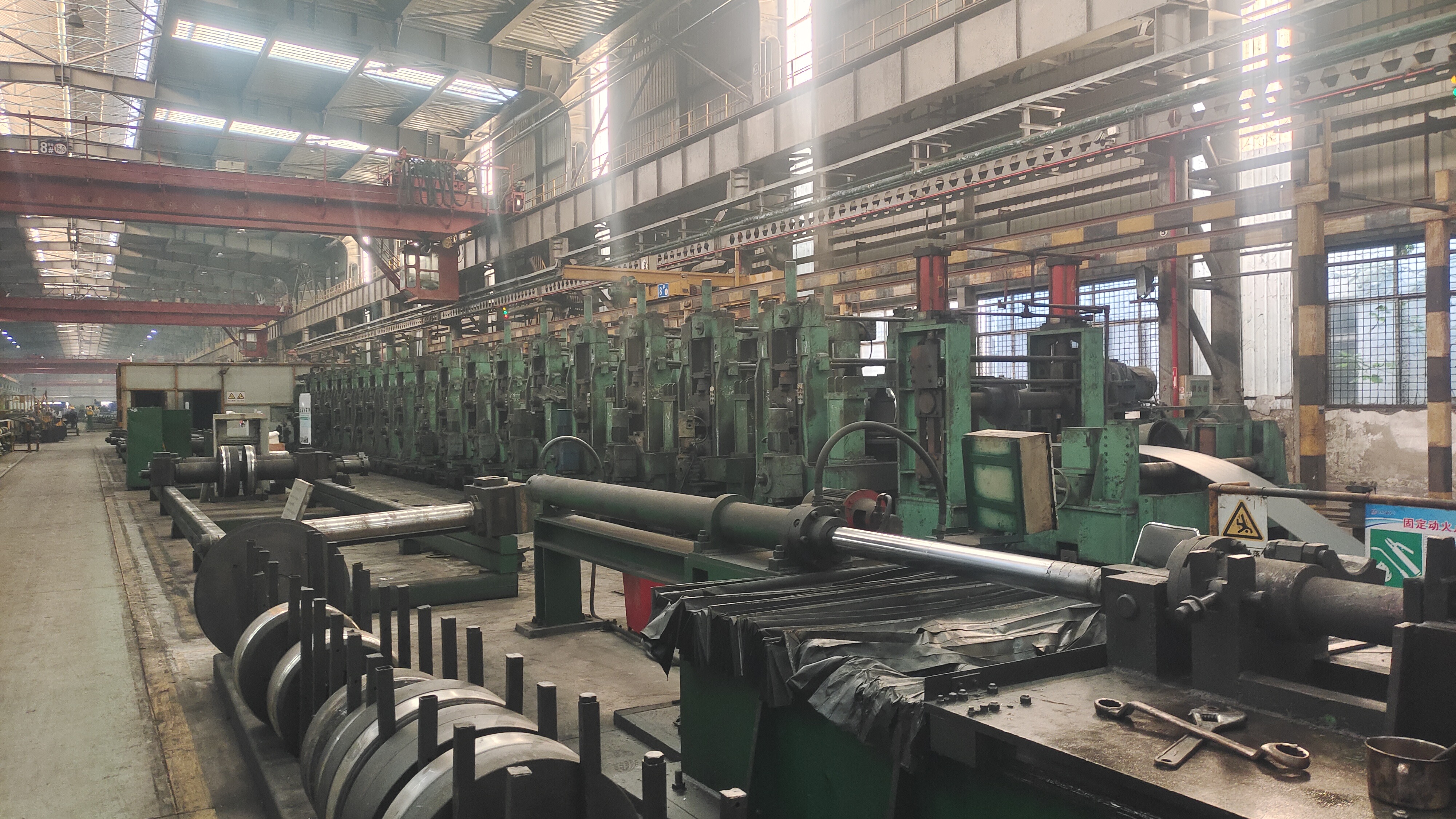 6686体育V9-H系列变频器：助力钢厂1250冷弯机组生产线“焕新升级”！